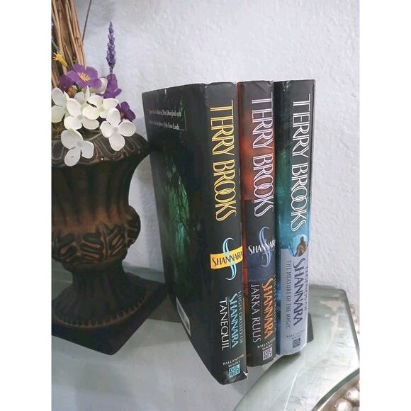 3 Books Terry Brooks Druid Shannara 1st Edition 2003 2004 Hardcover Dust Jacket - Picture 2 of 11